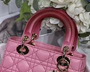 Dior Lady Gradient Rose Red M6016 Size 20cm - 6