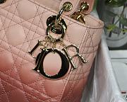 Dior Lady Gradient Pink M6016 Size 20cm - 4