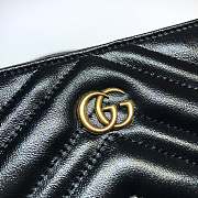 GG Marmont Shoulder Bag Black 524592 Size 28 x 20 x 5 cm - 2