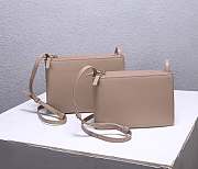 Celine Trio Shoulder Beige Bag Size 25 cm - 3