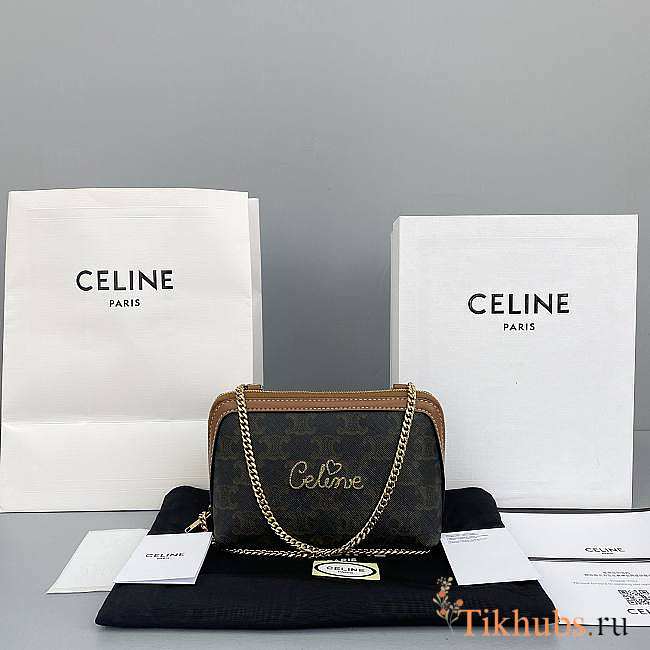 Celine Mini Monogram Bag 60747 Size 16.5 x 10 x 9 cm - 1