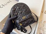 Dior Mini Dioramour Backpack Black Size 16 x 21 x 8.5 cm - 5