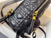 Dior Mini Dioramour Backpack Black Size 16 x 21 x 8.5 cm - 3