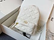 Dior Mini Dioramour Backpack White Size 16 x 21 x 8.5 cm - 4