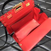 Valentino Calfskin Box Bag Size 19 x 12 x 8 cm - 5