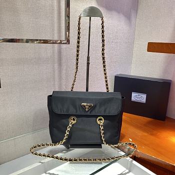 Prada Vintage Chain Wandering Bag 1BD620 Size 25 x 21 x 5 cm