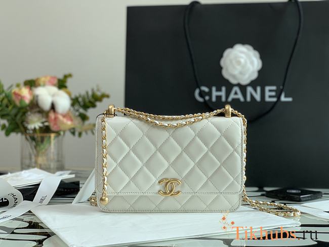 Chanel Woc White Size 21 cm - 1