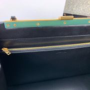 Celine Original Cowhide Black 8869 Size 33 x 22 x 10 cm - 4