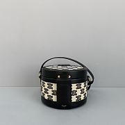 Celine Tambour Bag Black 60062 Size 17 x 12 x 17 cm - 3