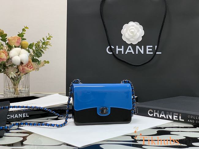 Chanel CF Black/Blue  - 1