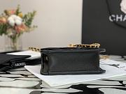 Chanel Tofu Bag Black Small 99031 Size 14.5 x 18 x 8 cm - 2