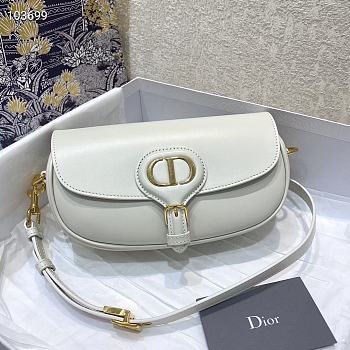 Dior Bobby Underarm Bag White Size 21 x 5 x 12 cm