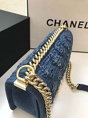 Chanel Classic Leboy Chain Bag Size 25.5 x 16 x 9 cm - 6