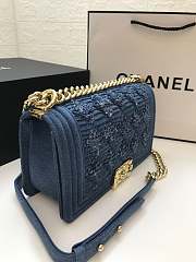 Chanel Classic Leboy Chain Bag Size 25.5 x 16 x 9 cm - 3