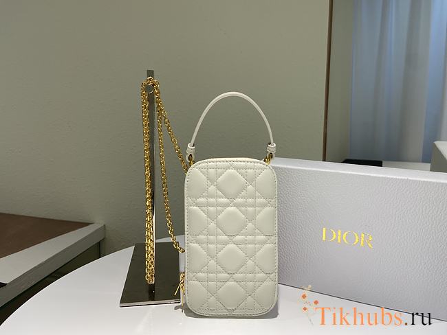 Dior White Phone Case - 1