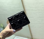 Dior Wallet Black Size 11 x 9 cm - 6