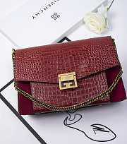 Givenchy Cowhide Crocodile Red Size 29 cm - 1