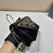 Prada Large Triangle Flip Cover Bag 1BH189 Size 17 x 9.5 x 3.5 cm - 5