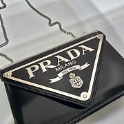 Prada Large Triangle Flip Cover Bag 1BH189 Size 17 x 9.5 x 3.5 cm - 4