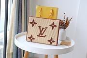 Louis Vuitton Pochette Voyage Monogram Raffia M80351 Size 25 x 20 x 5.5 cm - 4