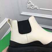 Bottega Veneta Short Boots in Black/ White - 5