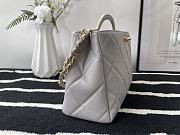 Chanel Handbag Bag Gray Size 30 x 12 x 28 cm - 5