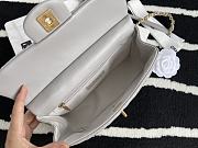 Chanel Mini Castle Series Hanger Bag Gray 22 cm - 2