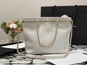 Chanel Tote Bag White 99056 Size 24 x 31 x 7 cm - 1