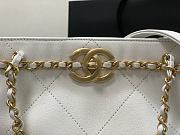 Chanel Tote Bag White 99056 Size 24 x 31 x 7 cm - 3