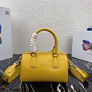 Prada Pillow Bag Yellow 1BB846 Size 20 x 11 x 11.5 cm - 4