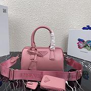 Prada Pillow Bag Pink 1BB846 Size 20 x 11 x 11.5 cm - 1