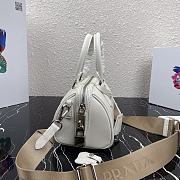 Prada Pillow Bag White 1BB846 Size 20 x 11 x 11.5 cm - 3