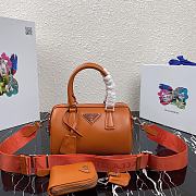 Prada Pillow Bag Orange 1BB846 Size 20 x 11 x 11.5 cm - 1