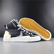 Sacai x Nike Blazer Mid series and Neymar x Nike Sho R4 black gray white - 1