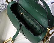 Dior Saddle Vintage Green M9001 Size 25.5 x 20 x 6.5 cm - 3