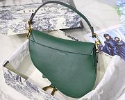 Dior Saddle Vintage Green M9001 Size 25.5 x 20 x 6.5 cm - 2