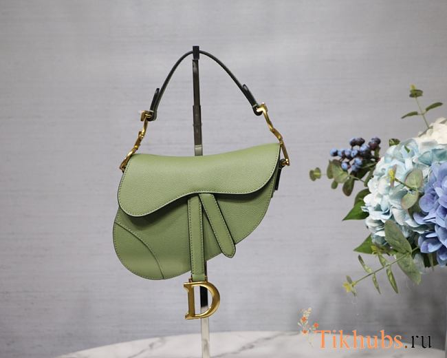 Dior Saddle Matcha Green S9001 Size 19.5 x 16 x 6.5 cm - 1