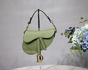 Dior Saddle Matcha Green S9001 Size 19.5 x 16 x 6.5 cm - 1