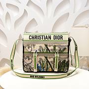 Dior Messenger Coconut Tree Pattern Bag Size 28.5 x 25 x 12 cm - 1