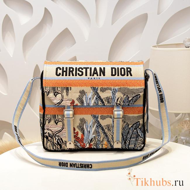 Dior Messenger Coconut Tree Pattern 01 Bag Size 28.5 x 25 x 12 cm - 1