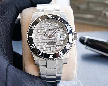 Rolex 40mm silver