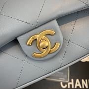 Chanel Flip-Top Chain Bag Light Blue AS1466 Size 26 x 17 x 6 cm - 4