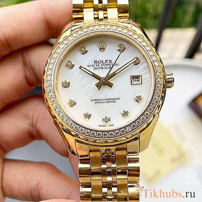 Rolex 40mm Golden Oyster Datejust - 1