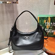 Prada Underarm Bag Black 1BC132 Size 26 x 21 x 9.5 cm - 4