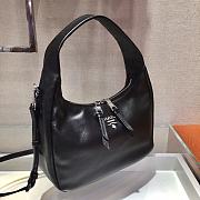 Prada Underarm Bag Black 1BC132 Size 26 x 21 x 9.5 cm - 2