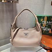 Prada Underarm Bag Cream 1BC132 Size 26 x 21 x 9.5 cm - 4