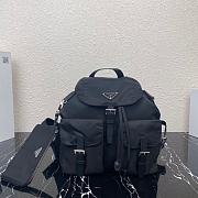 Prada Backpack Black 1BZ811 Size 30 x 32 x 15 cm - 1