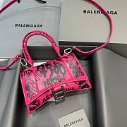 Balanciaga Hourglass Bag Pink/Black Size 19 x 8 x 11 cm - 1