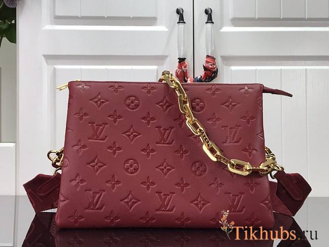 LV Coussin PM Red M57793 Size 20 x 26 x 12 cm - 1