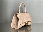 Balenciaga Hourglass Bag Crocodile Pattern Size 23 x 10 x 24 cm - 6